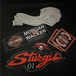 Harley Davidson Window Decal & Stickers Large Sturgis Sticker Classic Eagle HD